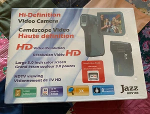 Jazz HDV189 Hi-Def HD Video Camera NEW in Shrinkwrap