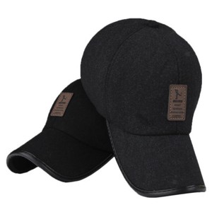 mens wool ball caps