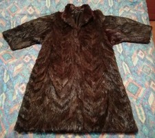 PREZZO SPECIALE! SALDI! Pelliccia da donna castorino spitz vintage lunga