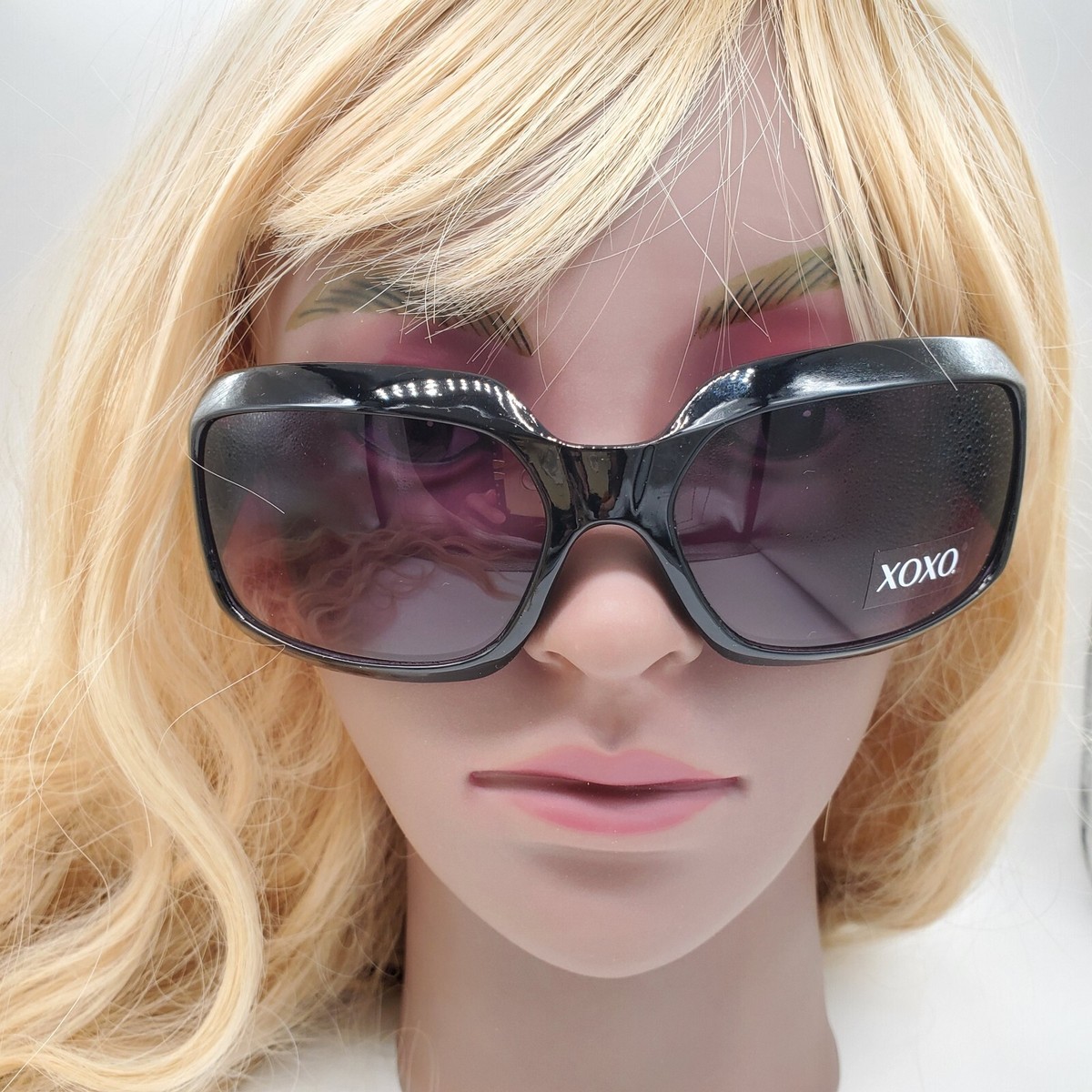 XOXO Large Sunglasses Plum NEW XOXO Avalon Black Cheetah 54-17-135 Women main image 2