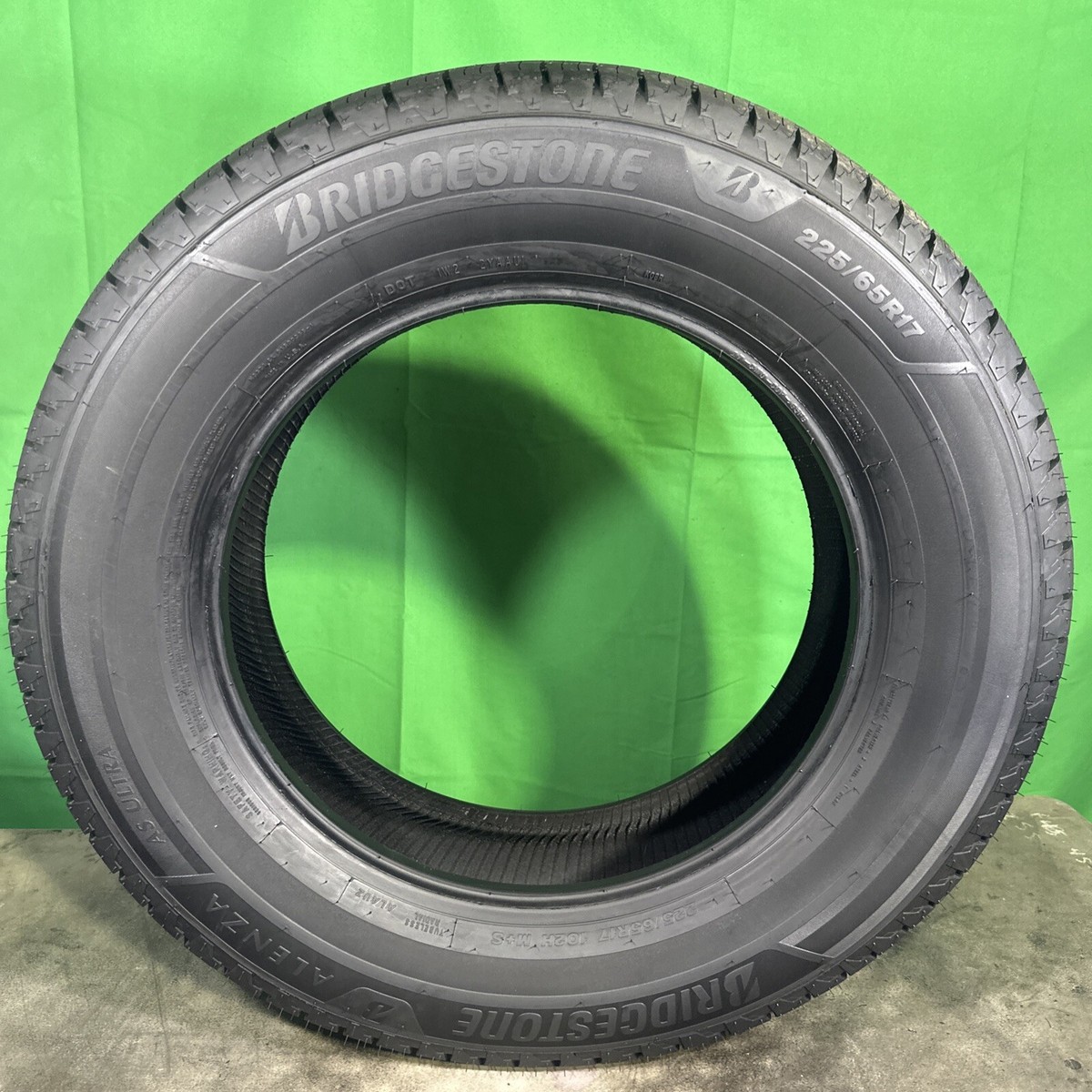 Single,New-225/65R17 Bridgestone Alenza AS Ultra 102H DOT Single,New-225/65R17 Bridgestone Alenza AS Ultra 102H DOT