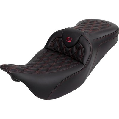 SADDLEMEN Roadsofa  Lattice Stitch Seat - Black - 80807B182B8