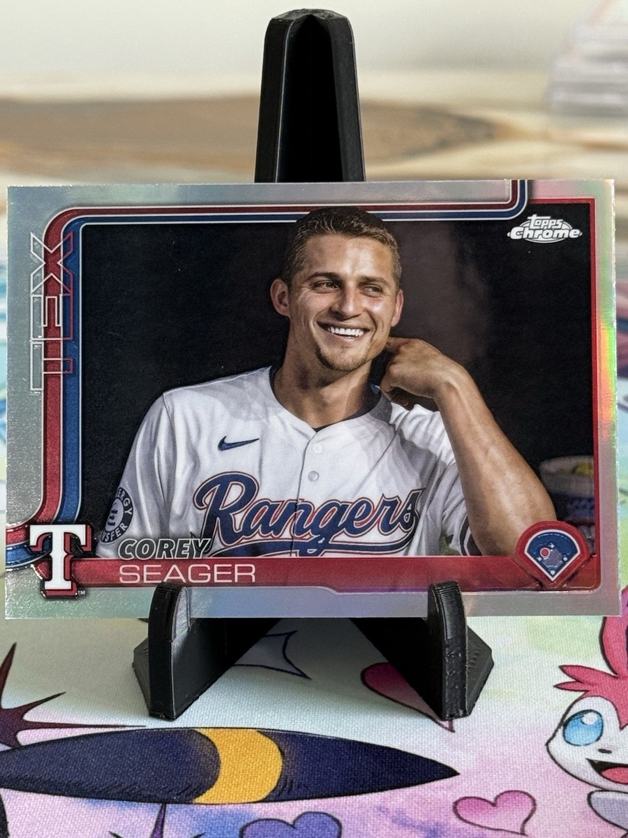 Corey Seager 2025 Topps Chrome Image Variation Refractor #24