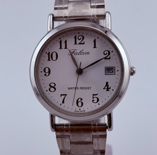 CITIZEN Q Q Falcon Q04A-001PK Quartz day Battery replaced 30.5mm