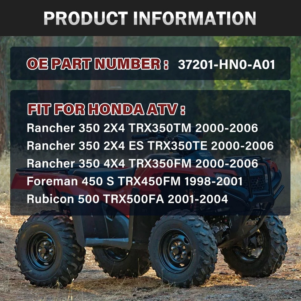 Fit For 1998- 2001 Honda Foreman 450 TRX450S 4x4 S Speedometer Dash Upper Cover - Image 2 of 4