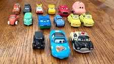 Disney Pixar Cars Diecast Character Lot McQueen others 15 Mattel Loose Used