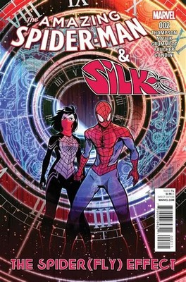 AMAZING SPIDER-MAN & SILK #2 (2016) TODD NAUCK 1ST PRINT COVER ~ UNREAD NM
