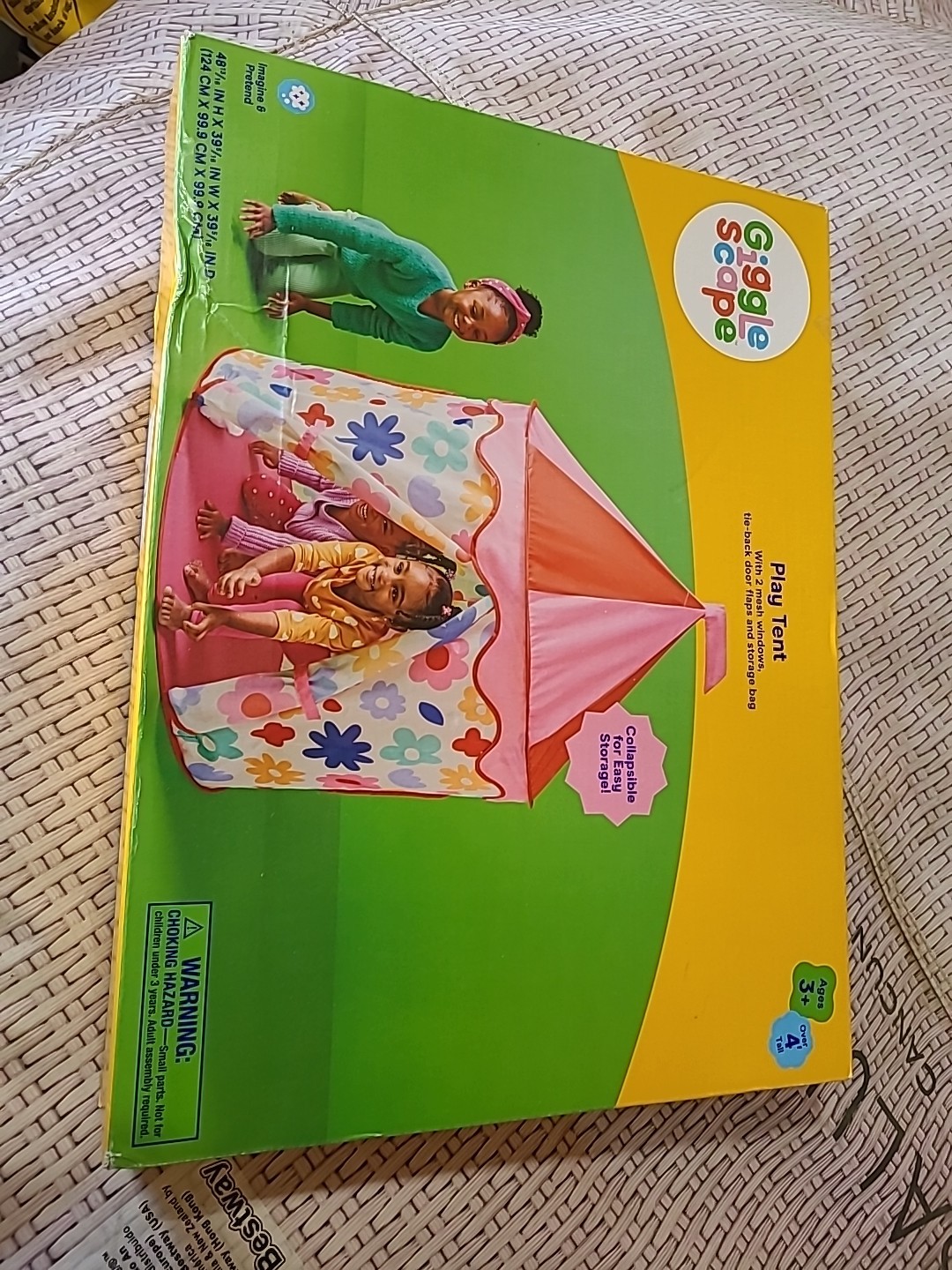 Gigglescape Play Tent Floral Free Shipping 