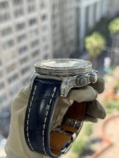 Breitling Super Avenger A13370 Chrono Auto 48mm Custom Dia Bezel/Lug/Case/Dial 5