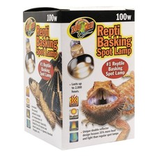  4 Pack Zoo Med Repti Basking Spot Lamps 100 watt for Reptiles