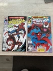 The Amazing Spider-Man 361  & Spider-Man Unlimited #1 Both Signed By Mark Bagley