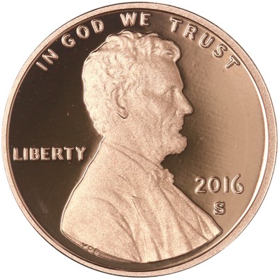 2016 S Lincoln Shield Cent Gem DCam Proof