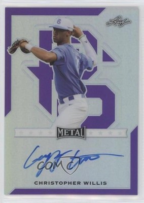 2017 Leaf Perfect Game All-American Classic /25 Christopher Willis Auto 2l7