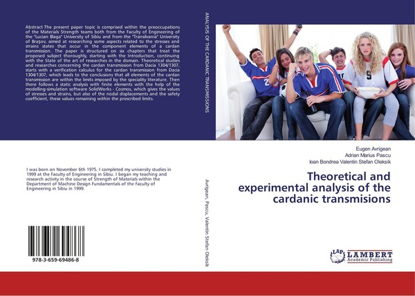 Theoretical And Experimental Analysis Of The Cardanic Transmisions Eugen Avrigea-image