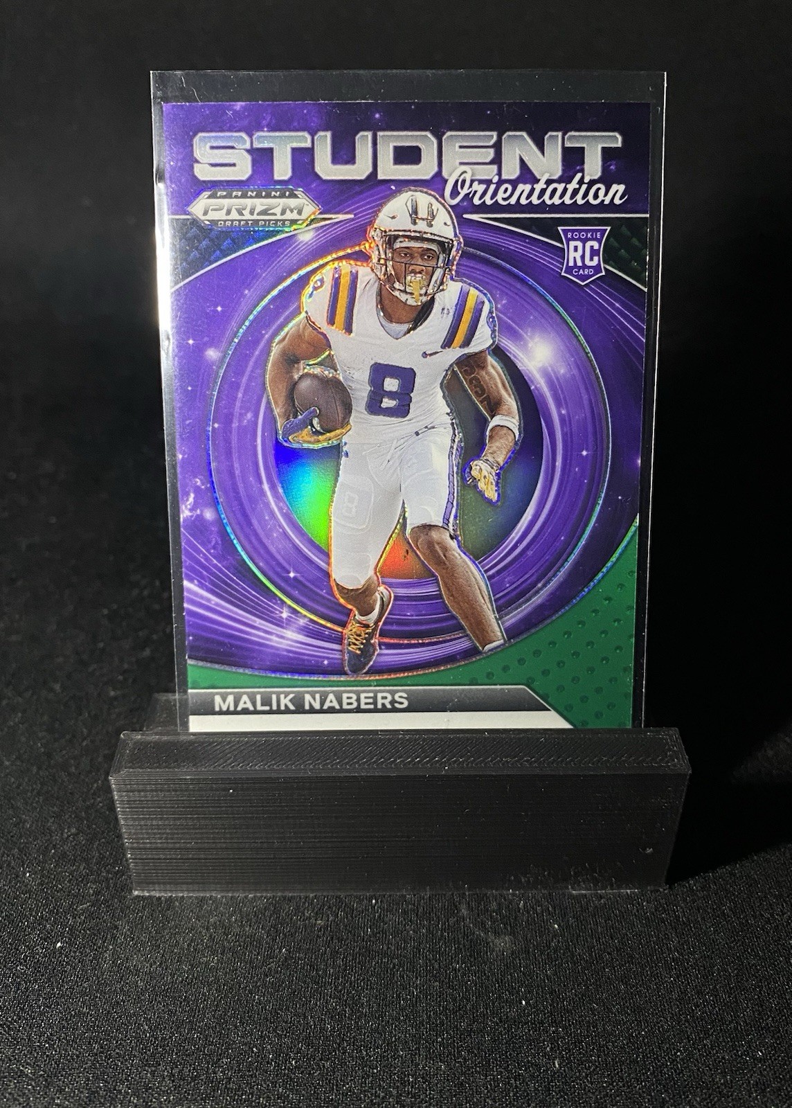 2024 Prizm Draft Picks Malik Nabers Student Orientation Rookie #SO-MN RC