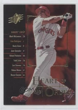 2000 SPx Heart of the Order Ivan Rodriguez #H-3 HOF 0q4