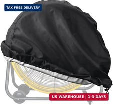 Industrial Fan Cover,Waterproof Dustproof Cover Suitable for 24" High Velocity M
