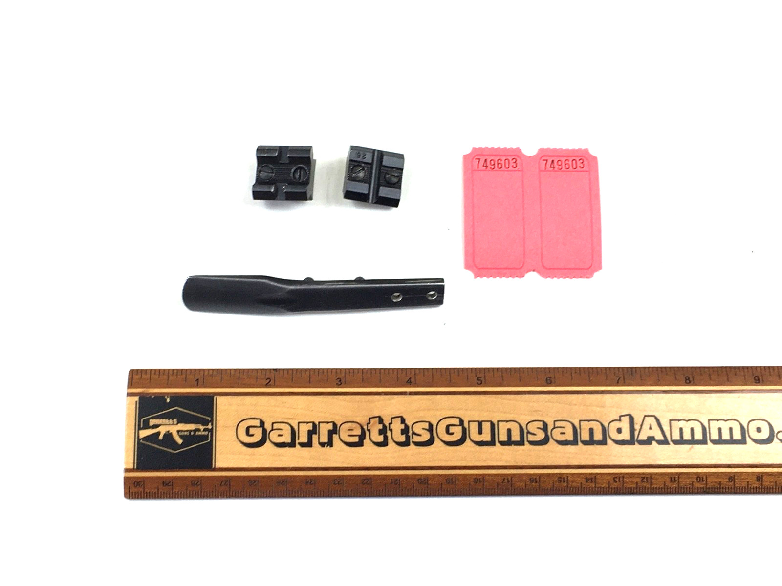 Winchester Model 1400  12 gauge shotgun receiver mount high vent rib rail 749603