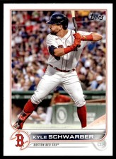 2022 Topps Kyle Schwarber Boston Red Sox #216