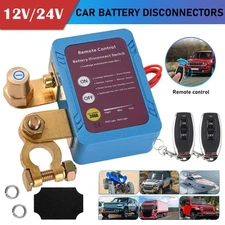 Remote Battery Disconnect Switch Battery Kill Switch 12V 240A for Auto RV ATV US