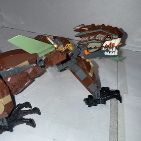 LEGO NINJAGO 2509 Earth Dragon Defense - EARTH DRAGON ONLY -  INCOMPLETE