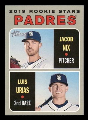 2019 Topps Heritage (Base) #1-400, High #501-700 Singles Stars/RC/HOF (You Pick)