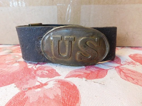 Original U.S. Civil War Union Belt and Buckle