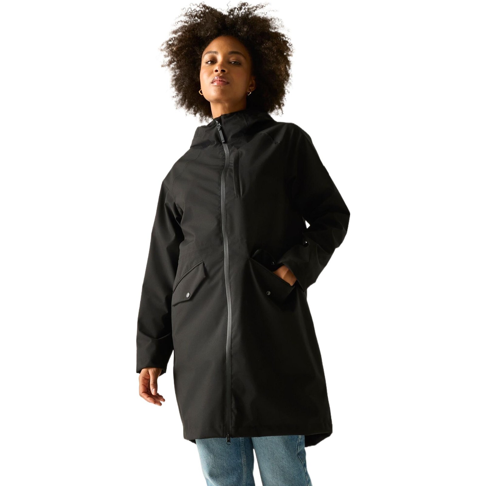 Regatta Womens Levita Jacket Waterproof Coat Longer Length