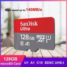 SanDisk 128GB micro SD SDXC Card 100MB/s Ultra 128G Class 10 UHS-1 A1