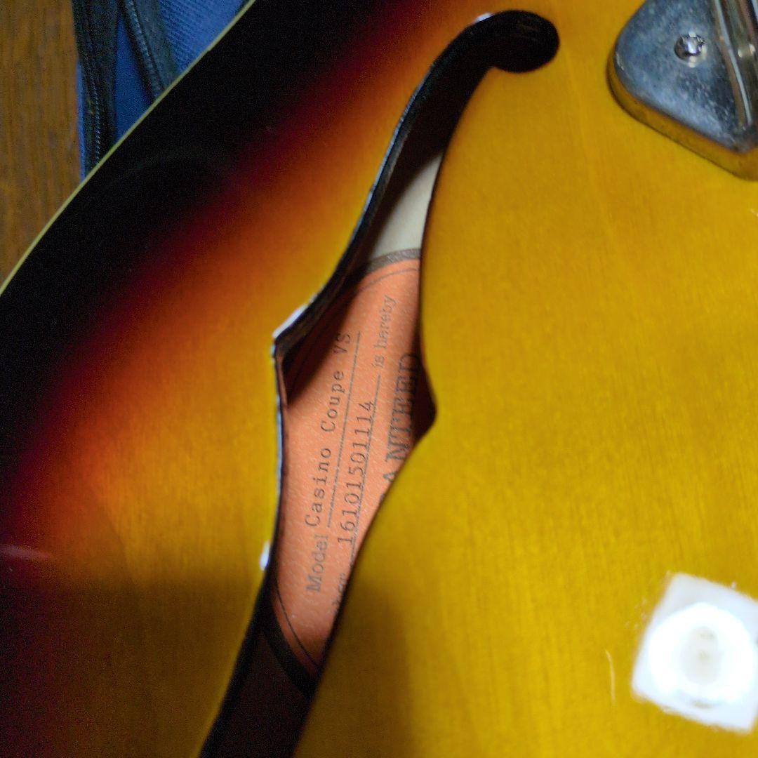 Epiphone エピフォン Casino Coupe VS ペグ、ナット交換済 | eBay
