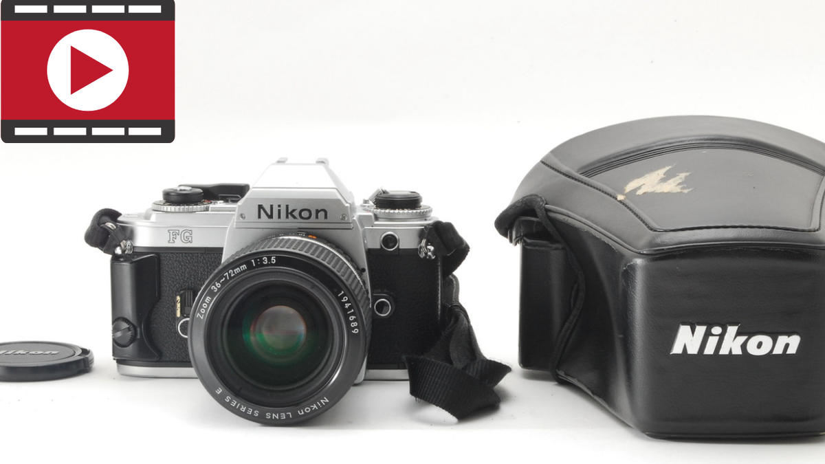 Nikon ニコンFGレンズNikkor Zoom36-72mm f3.5 N MINT] Nikon FG Film
