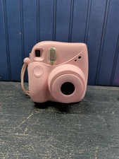 Fujifilm Instax Mini 7 Plus Instant Camera Light Pink - Tested and Works