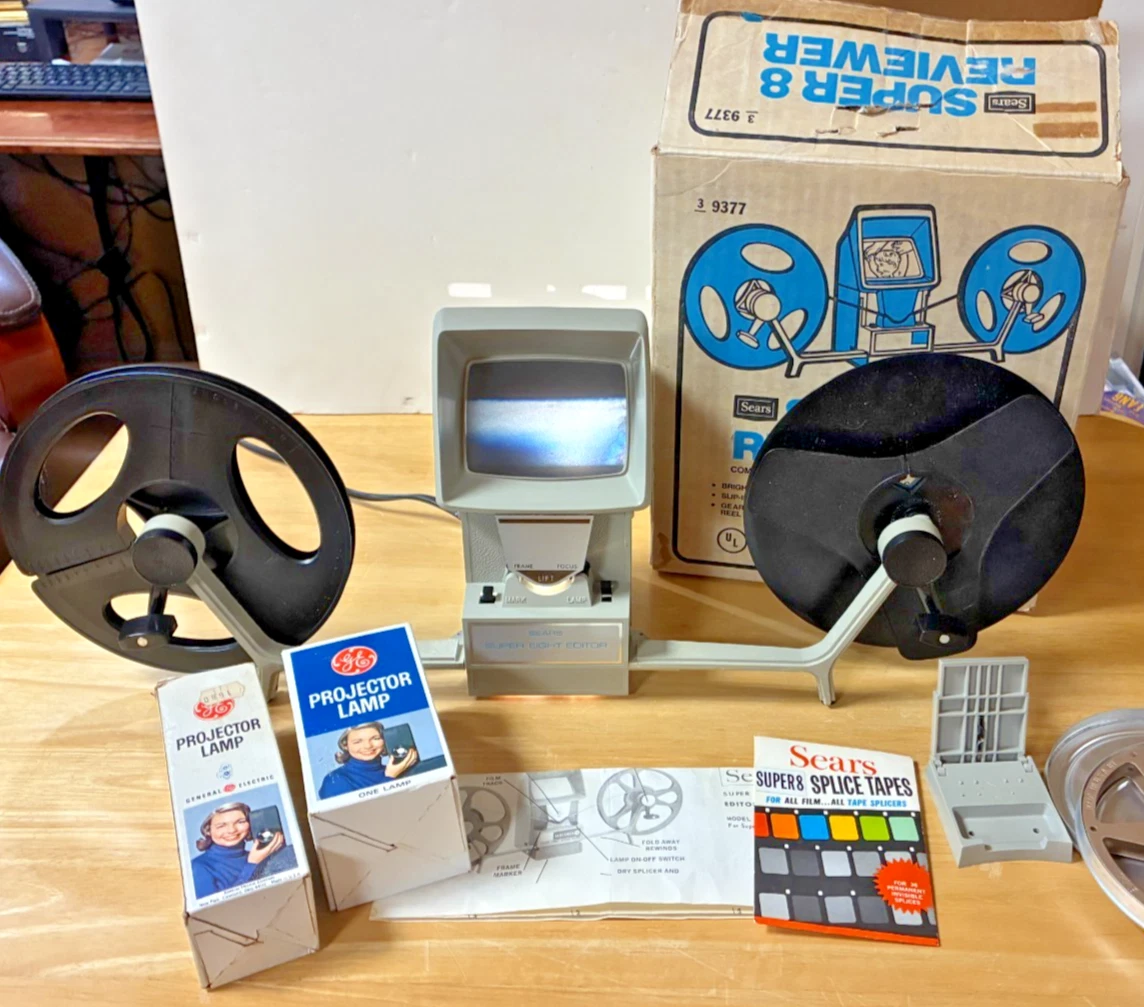 Super 8 Viewers Movie Editing Equipment for sale - eBay