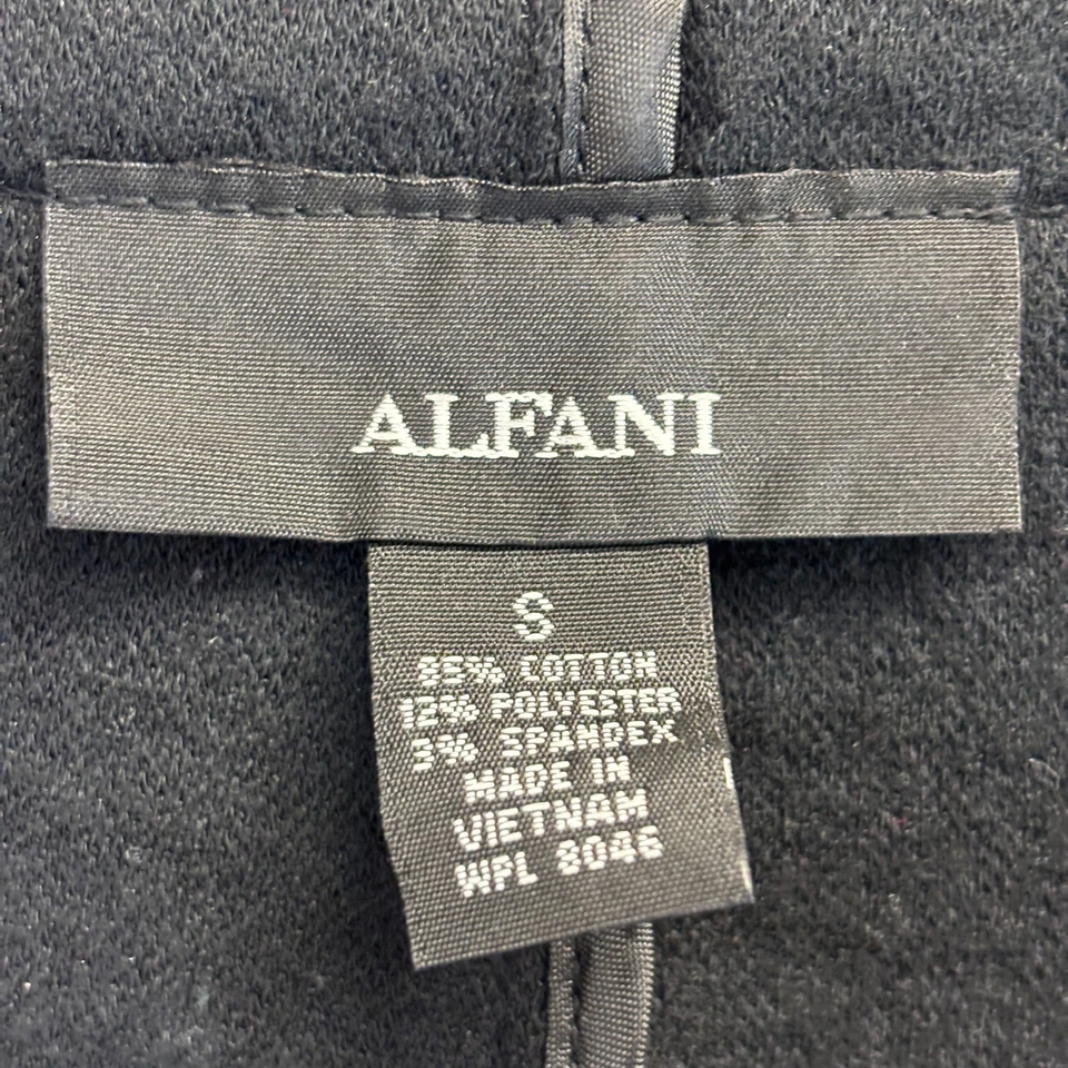 Cárdigan Alfani Para Mujer Clásico Dinero Antiguo Texturizado Cremallera Talla S Silencioso Lujo Grapado Foto 3 de 4