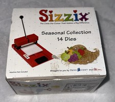 Sizzix Seasonal Colllection 14 Dies New