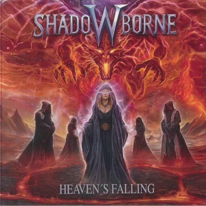 SHADOWBORNE - Heaven's Falling - GREY MARBLED VINYL LP