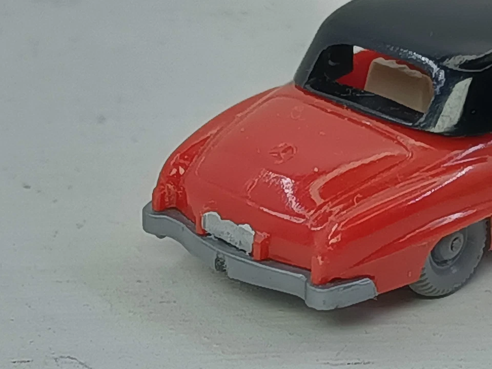 Wiking 1:87 - Mercedes 190 SL - orangerot ,  CS 385/2A - Bild 3 von 4