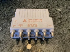 Electroline EDA-FT08100 8-port RF/CATV Cable Distribution  Amplifier & Return 