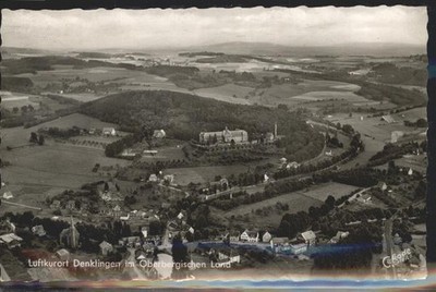 Denklingen Oberbergischer Kreis aerial view Denklingen Castle