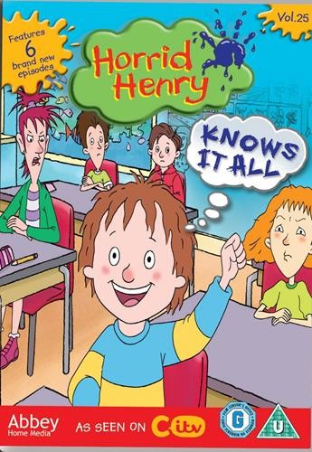 Horrid Henry : Knows It All - Sealed NEW DVD