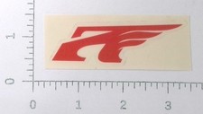 Vintage Racing Gear Logo Motocross Advertising Sticker Decal