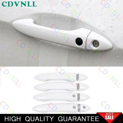 For Honda Accord 9TH 2013-2017 Bright White Exterior Side Door Handle Frame Trim