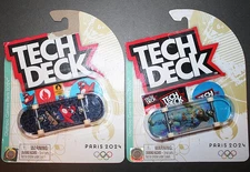 2024 Paris Olympics Tech Deck Finger Skateboard Aurelien Giraud & Phryge Mascot