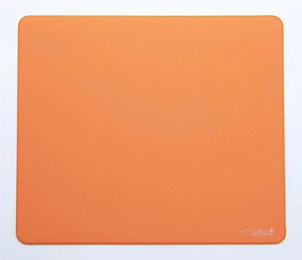 Artisan NINJA FX Zero Gaming Mouse Pad MID L Arancione Made in Japan NUOVO - Immagine 2 di 4