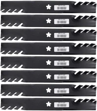 8 USA Mower Blades® fit AYP® 12784 127842 134148 138407 138497 138970 38" Deck