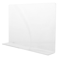 Sink Water Splash Guard: Acrylic Splash Guard for Wash Basins - 30cm/11.81 Inch