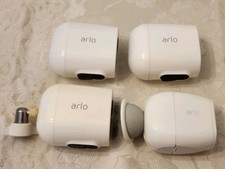 Arlo VMC2030 3 Pro 2 VMC4030P 1 Camera Lot 4 Powers On UNTESTED AS IS