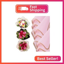 the florist Supply 20 Sheets Premium Flower Wrapping Paper  Waterproof Flower W