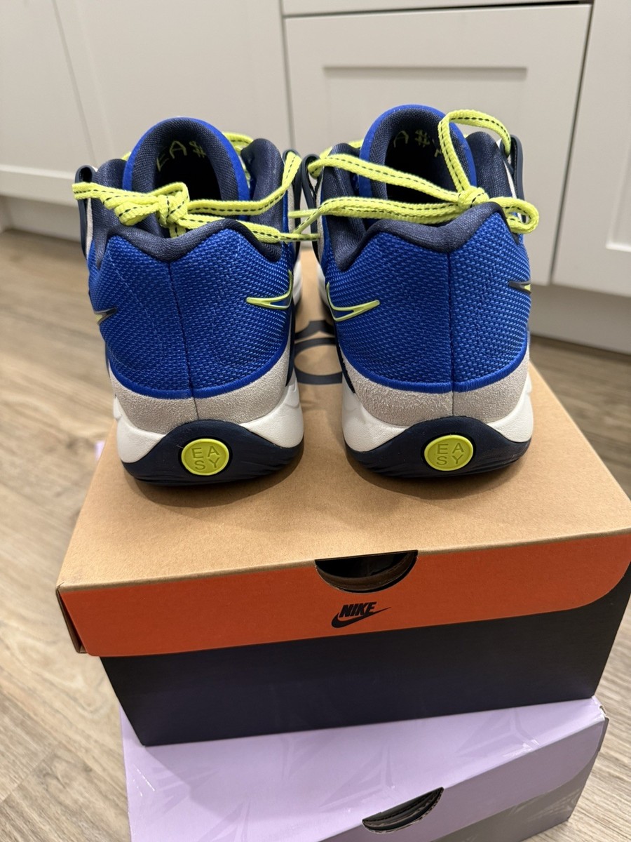 Nike KD 18 Smart City Sz 10 Mens Hyper Royal Blue Neon White  display picture 1