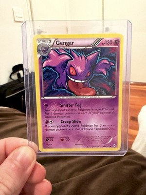 POKEMON TCG GENGAR 60/162 REVERSE HOLO RARE XY BREAKTHROUGH 60/162